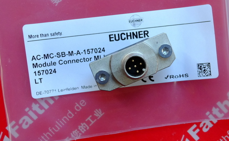 Euchner 157024 EUCHNER5 Pin MLI Module Plug AC-MC-SB-M-A-157024 M12