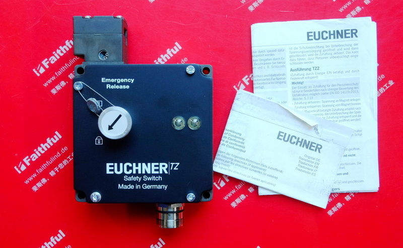Euchner 074260 EUCHNERTZ series safety switch TZ1LE024RC18VAB-C1937,RC18 round plug, knob type emergency unlocking device