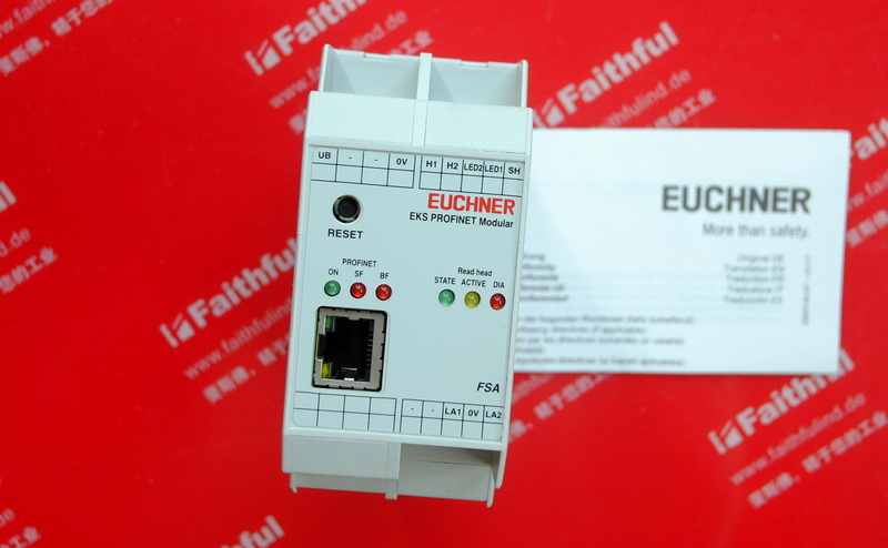 Euchner 122353 EUCHNERFSA Model EKS PROFINET Modular Interface Adapter EKS-A-AIXA-G1