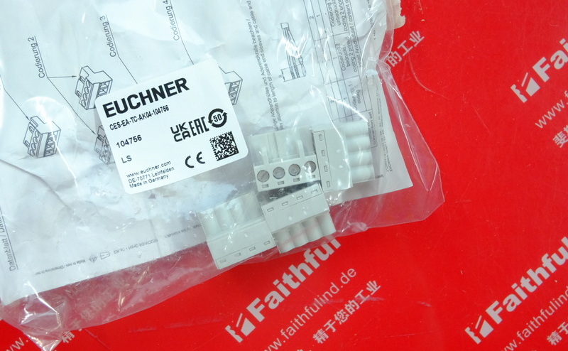 Euchner 104756 EUCHNERCES-AZ-.ES-01B evaluation unit Wiring accessories CES-EA-TC-AK04-104756, screw terminals