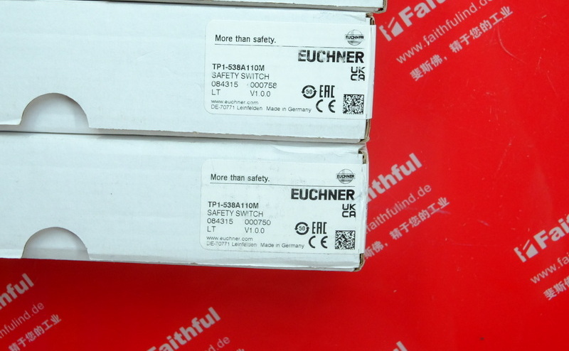 Euchner 084315 EUCHNERTP series safety switch TP1-538A110M, no door monitoring contact