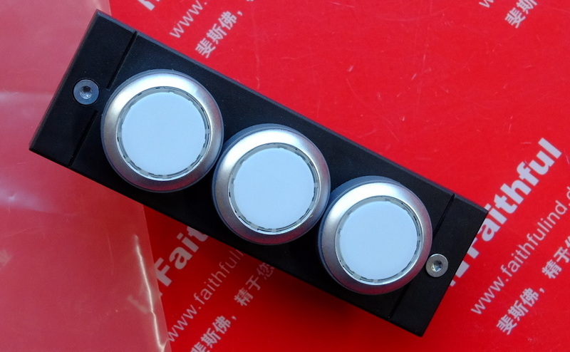 Euchner 127040 EUCHNER sub-module MSM-1-P-CA-PPP-A9-127040,3 illuminated buttons