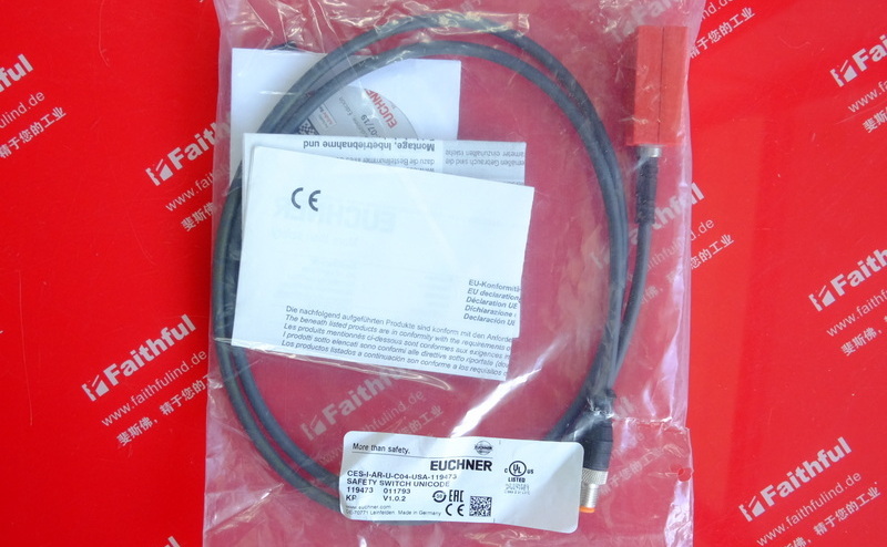 Euchner 119473 EUCHNER non-contact safety switch CES-I-AR-U-C04-USA-119473 with M12