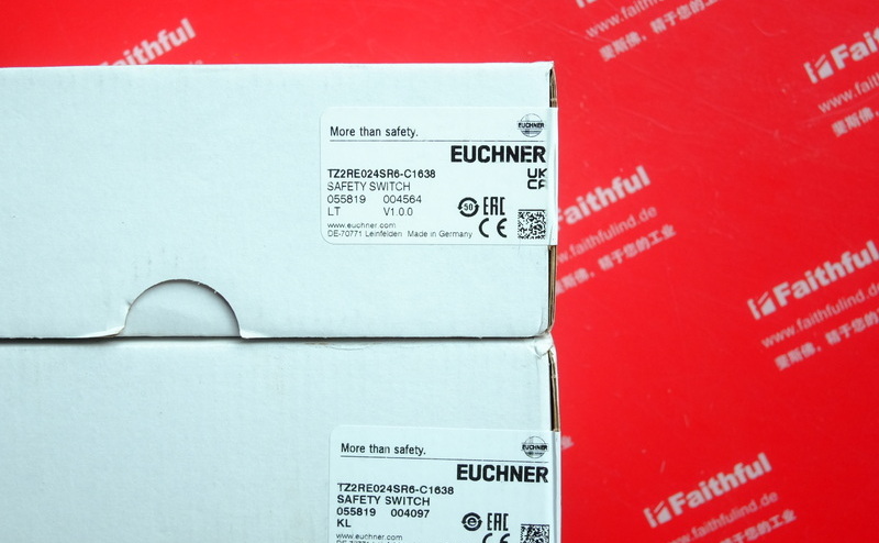 Euchner 055819 EUCHNERTZ safety switch TZ2RE024SR6-C1638,SR6 round connector
