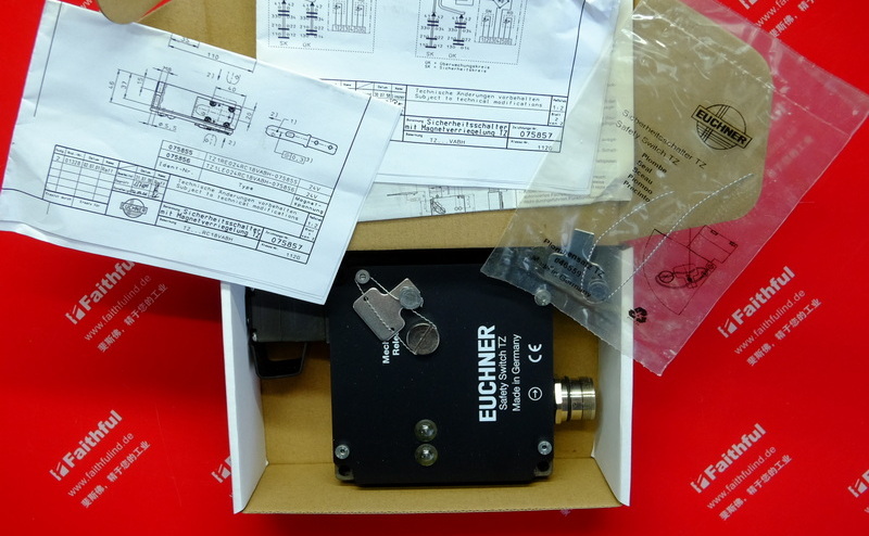 Euchner 075855 EUCHNERTZ series safety switch TZ1RE024RC18VABH-075855,RC18 round plug