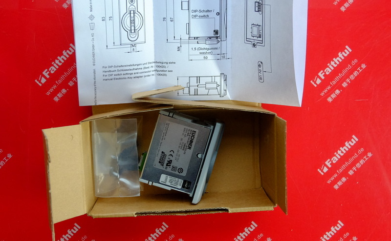 Euchner 106305 EUCHNER electronic key adapter with PROFINET interface EKS-A-IIX-G01-ST02/03