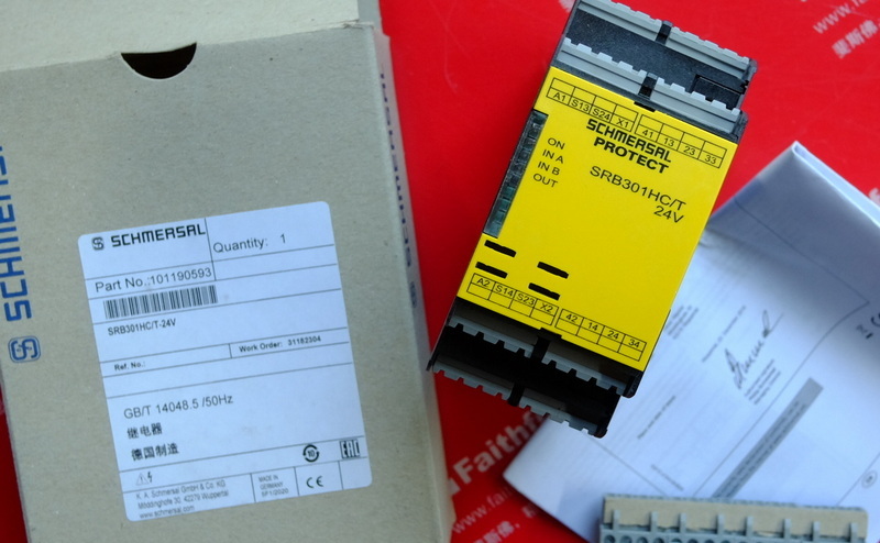 Schmersal 101190593 SCHMERSAL Safety Relay Module SRB301HC/T-24V