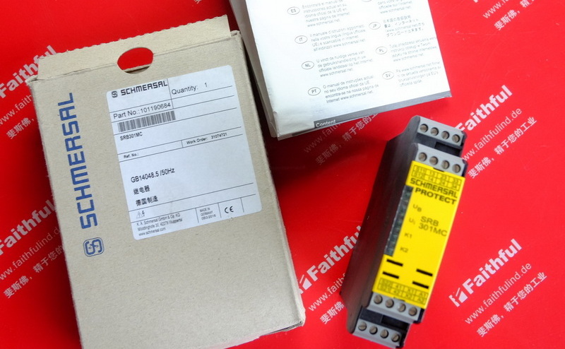 Schmersal 101190684 SCHMERSAL Safety Relay Module SRB301MC-24V