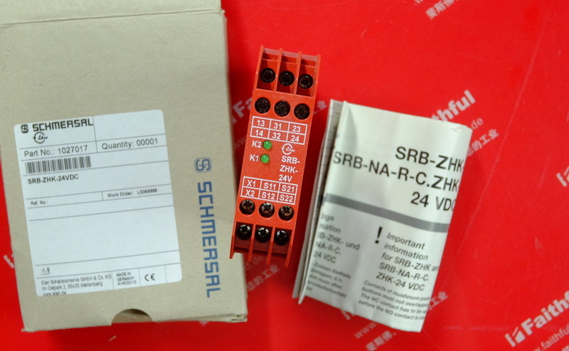 Schmersal 101027017 SCHMERSAL Safety Relay Module SRB-ZHK-24VDC