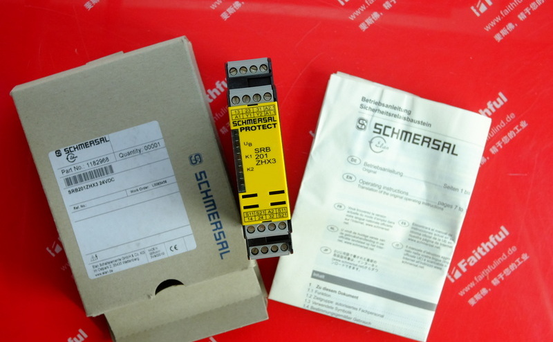 Schmersal 101182968 SCHMERSAL Safety Relay Module SRB201ZHX3 24VDC