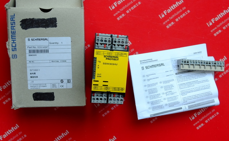 Schmersal 103034847 SCHMERSAL Static Monitoring SSW303HV