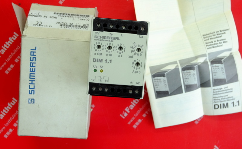 Schmersal 101126710 SCHMERSAL safety relay module DIM1.1 DIM 1.1 24V