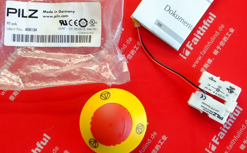 Pilz 400133 PILZ safety switch PIT es3s emergency stop button