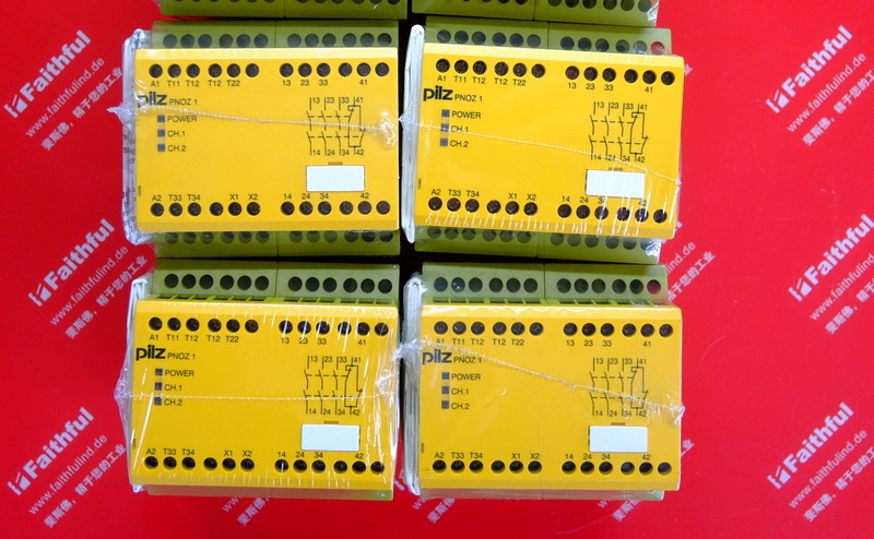 pilz 775695 PILZ Safety Relay Module PNOZ 1 24VDC 3n/o 1n/c 314-300