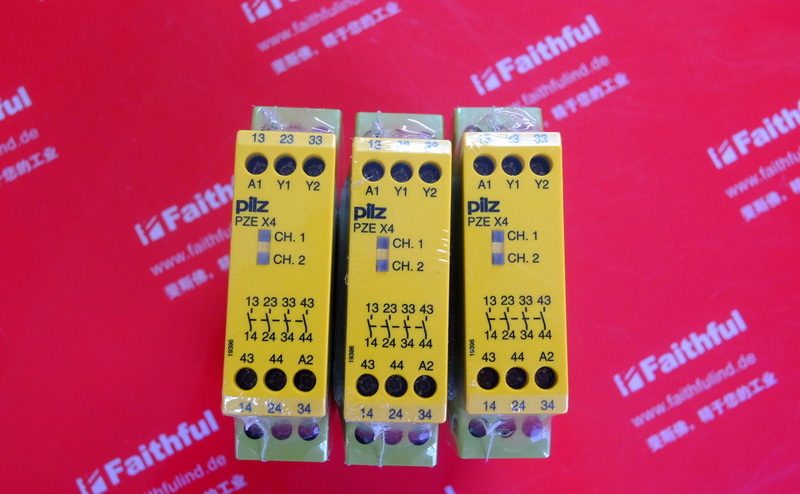 Pilz 774585 PILZ Safety Relay Module PZE X4 24VDC 4n/o