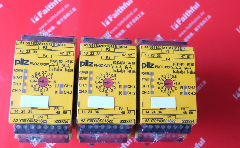 Pilz 777512 PILZ Safety Relay Module PNOZ XV3P 3/24 VDC 3n/o 2n/o t