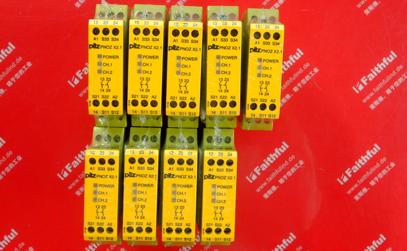 Pilz 774306 PILZ Safety Relay Module PNOZ X2.1 24VAC/DC 2n/o