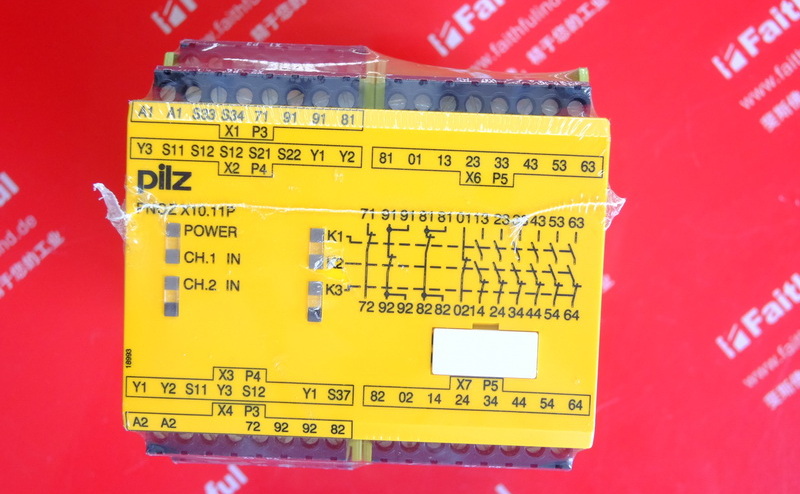 pilz 777750 PILZ Safety Relay Module PNOZ X10.11P 24VDC 6n/o 4n/c 6LED
