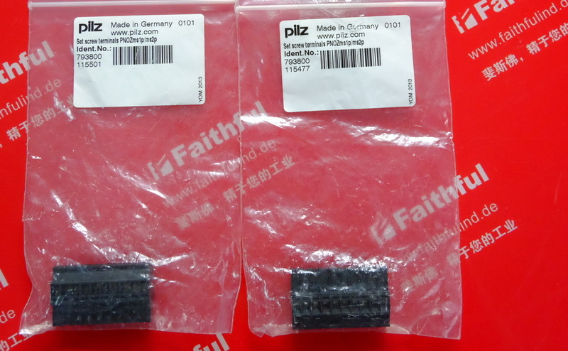 Pilz 793800 PILZ Pluggable Screw Terminal Blocks PNOZms1p Set plug in screw terminals PNOZ ms1p ms2p