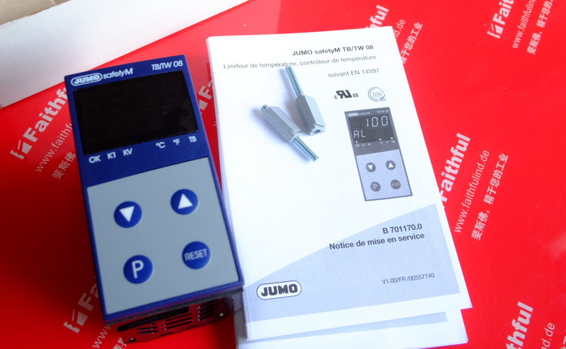 Jumo 00534932 JUMO Temperature Limiter and Monitor 701170/8-0153-1001-23/000 safetyM TB/TW 08