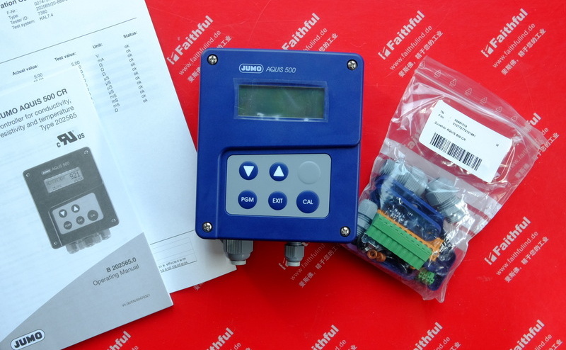 Jumo 00675753 JUMO conductivity transmitter and controller AQUIS 500 CR 202565/20-888-000-000-000-25/000
