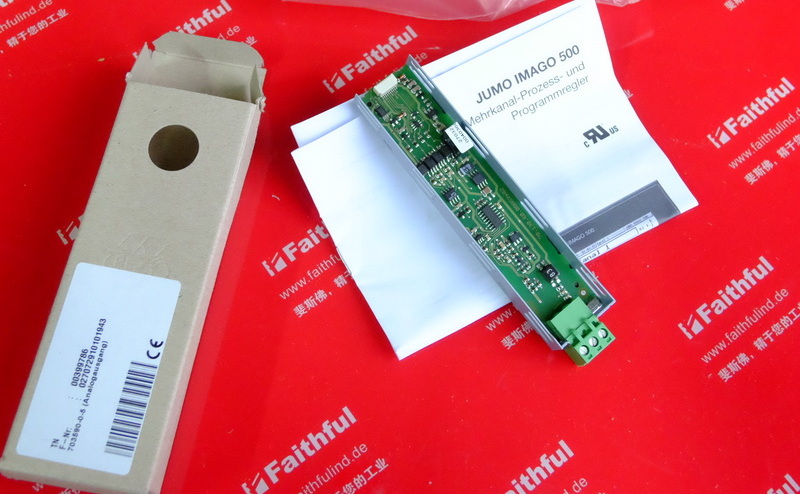 Jumo 00399786 JUMO Analog output module for multi-channel process and program controller 703590-0-5 00403601