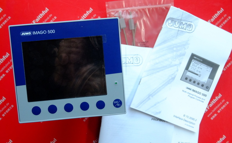 Jumo 00519897 JUMO Multi-Channel Process and Program Controller IMAGO 500 703590-8888-115500-23-214