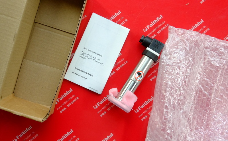 Jumo 00595385 JUMO Pressure Sensor dTRANS P31 402050-458-405-613-20-631 Pressure Transmitter for Increasing Medium Temperature