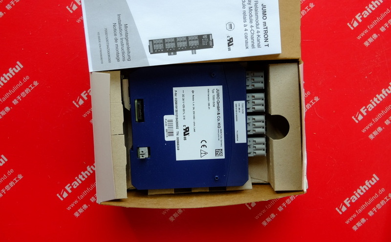 Jumo 00566249 JUMO4-Channel Relay Output Module 705015/36 mTRON T