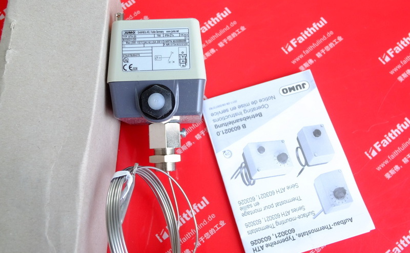 Jumo 00590099 JUMO Surface Mount Temperature Switch ATH-20 603021/20 Single System