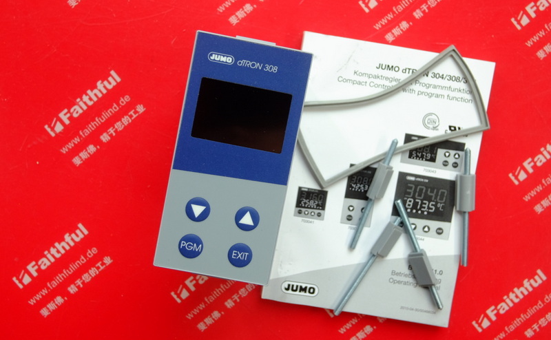 Jumo 00470154 JUMO compact controller DTRON 308 703042-130-23/000 with program function