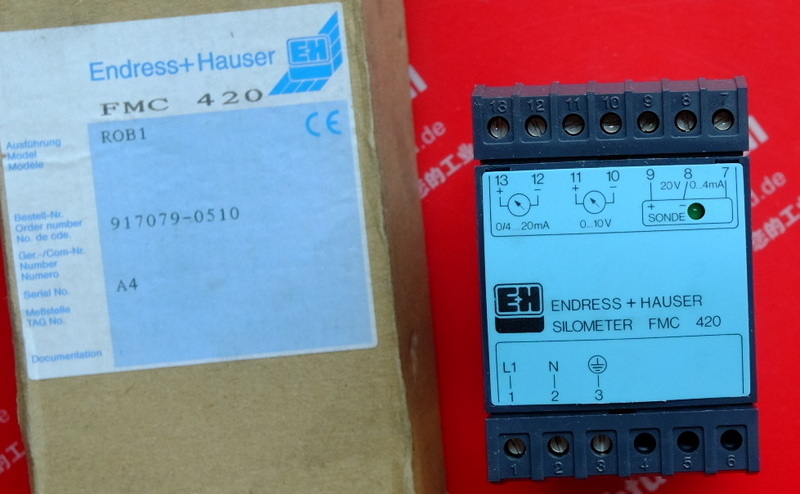 E H FMC420-R0B1 ENDRESS HAUSER Capacitive Signal Converter 917079-0510 Endress Hauser