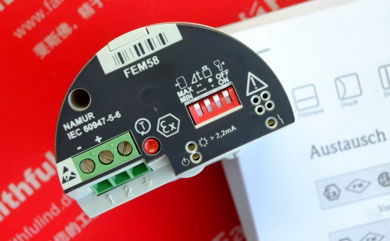 E H FEM58 ENDRESS HAUSER electronic plug-in 52026502 NAMUR Endress Hauser