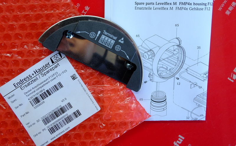 E H 52006026 ENDRESS HAUSER Terminal Chamber Cover Endress Hauser