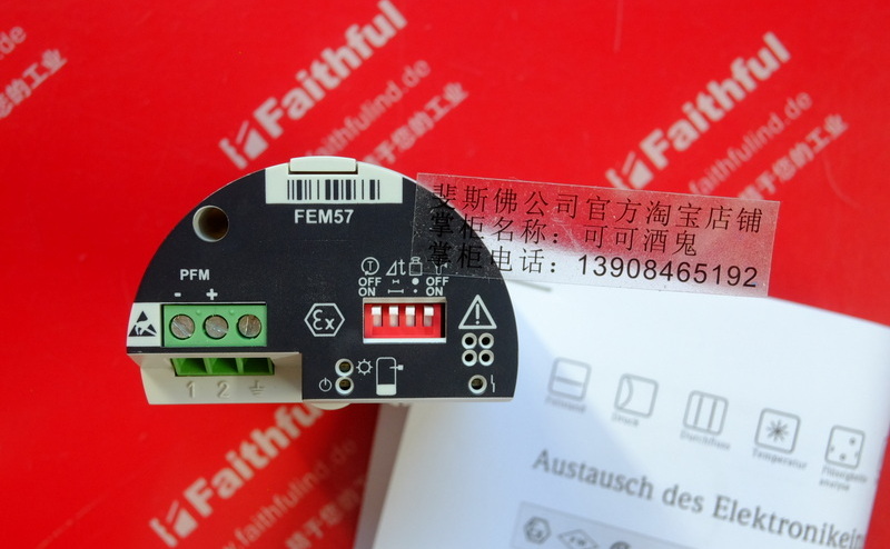 E H FEM57 ENDRESS HAUSER Electronic Plug-in 52026501 Endress Hauser
