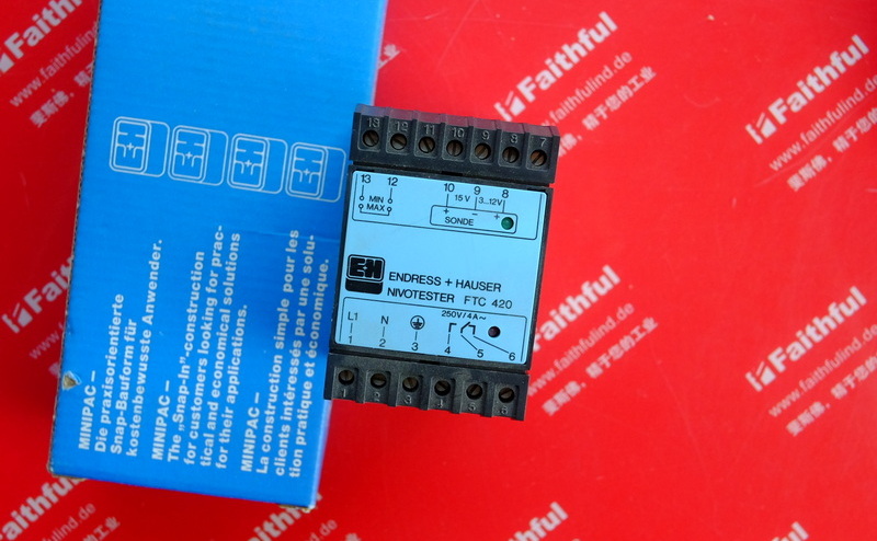 E H FTC420-R0A0 ENDRESS HAUSER Capacitance Limit Detection Switch Endress Hauser