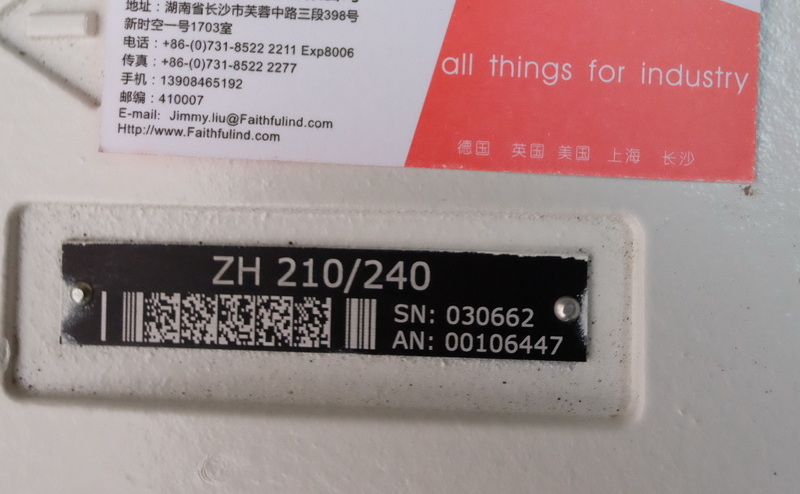 KUKA 00-106-447 KUKA Robot Center Hand ZH210/240 00104985 00104988 00106447