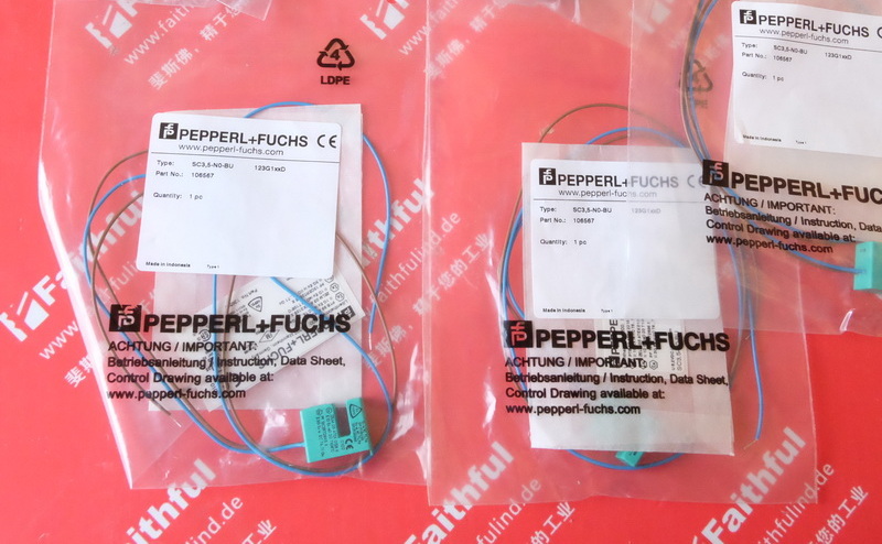 P F 106567 PEPPERL FUCHS inductive slot sensor SC3,5-N0-BU Pepperl Fuchs