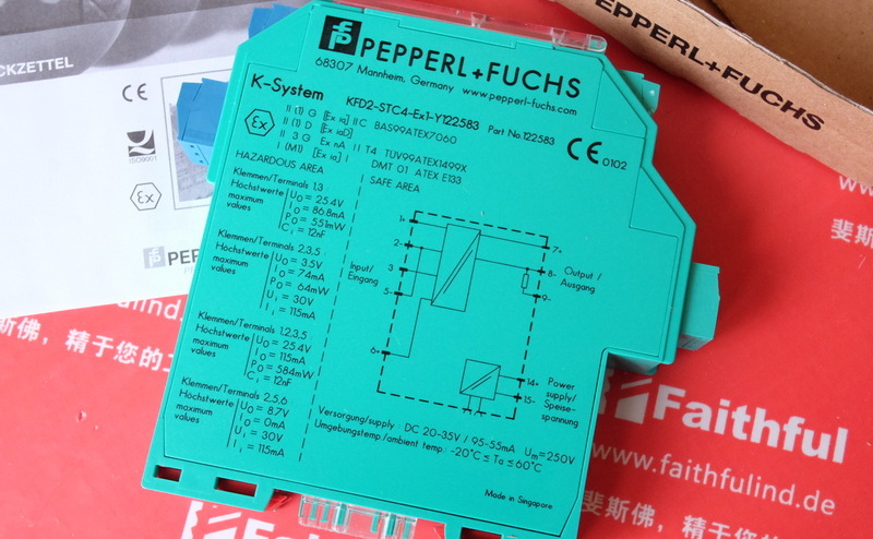 P F 122583 PEPPERL FUCHS Transmitter KFD2-STC4-Ex1-Y122583 Pepperl Fuchs
