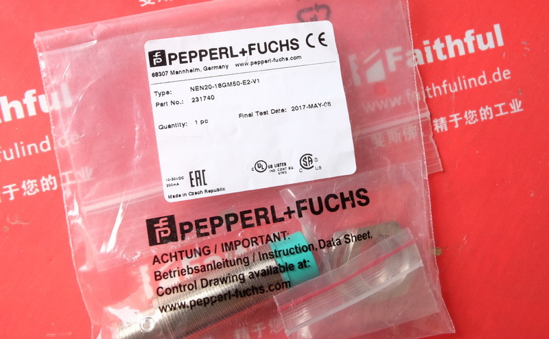 P F 231740 PEPPERL FUCHS inductive sensor NEN20-18GM50-E2-V1 Pepperl Fuchs