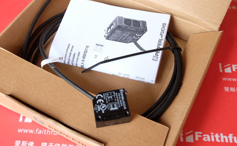 P F 800579 PEPPERL FUCHS diffuse reflectance photoelectric sensor ML5-8-400/32/115 Pepperl Fuchs