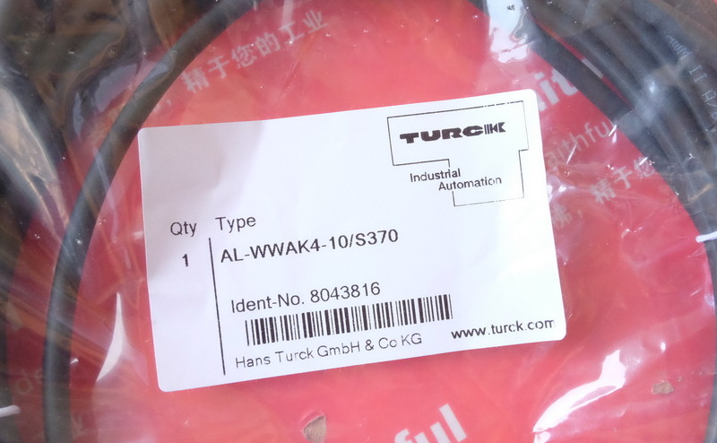 Turck 8043816 TURCK New Cable AL-WWAK4-10/S370