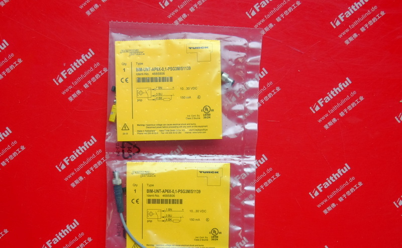 Turck 4685806 TURCK Position Switch BIM-UNT-AP6X-0.1-PSG3M/S1139