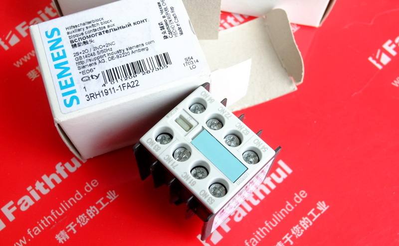 Siemens 3RH1911-1FA22 SIEMENS auxiliary contact