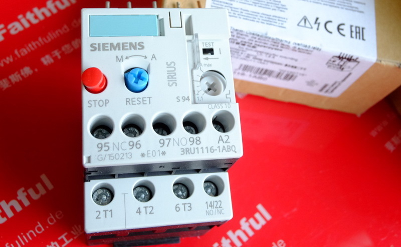 Siemens 3RU1116-1AB0 SIEMENS Thermal Overload Relay