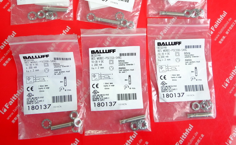Balluff BES014A BALLUFF inductive proximity switch BES M08EE-PSC20B-S49G