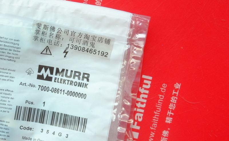 Murr-Elektronik 7000-08611-0000000 MURR connector M8 4-pin