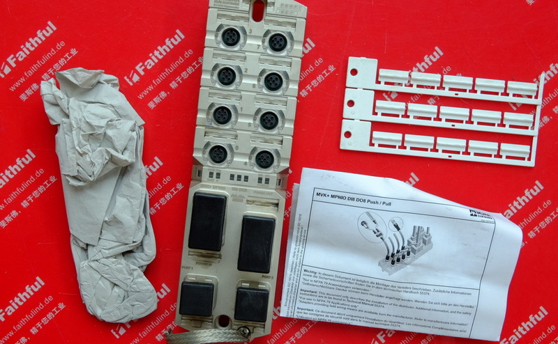 Murr-Elektronik 55269 MURR electronic expansion module MVK MPNIO DI8 DO8 PUSH PULL