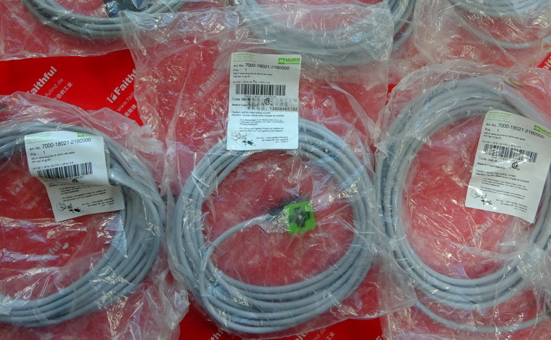 Murr-Elektronik 7000-18021-2160500 MURR Solenoid Valve Connection Line Type A 3 Core 18mm 5 m