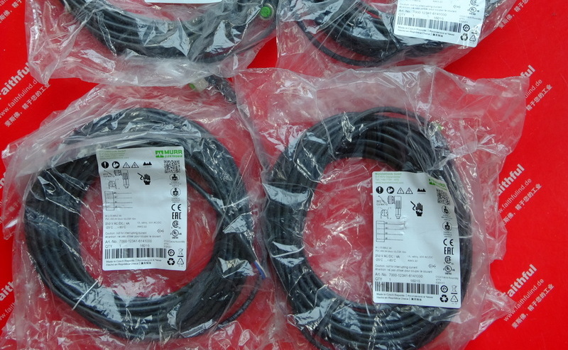 Murr-Elektronik 7000-12341-6141000 MURR Connection Line M12 4 Core 10 m